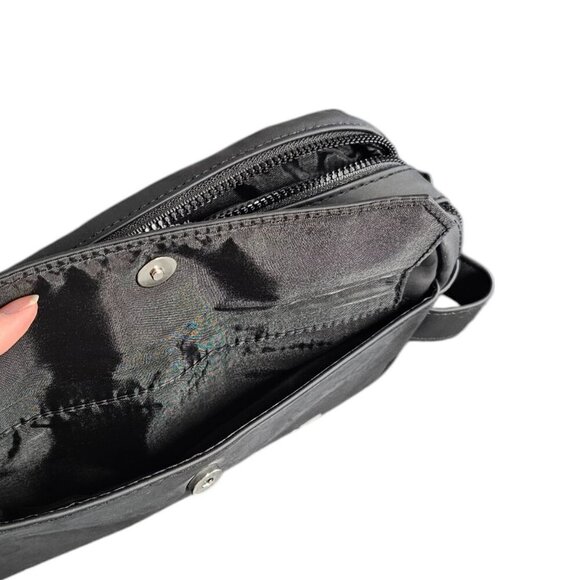 Paco Rabanne Toiletry Bag, Cosmetic Bag, Travel Pouch, Travel Bag, Packing,Black - Picture 4 of 9